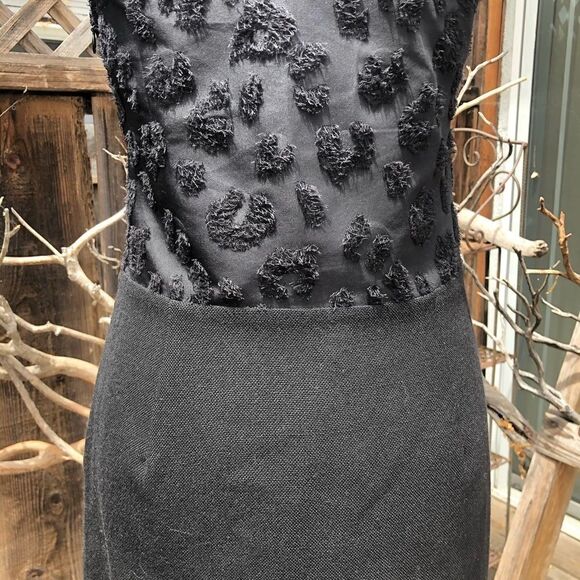 3.1 Phillip Lim Black Cheeta Sleeveless LBD Dress - Picture 7 of 9